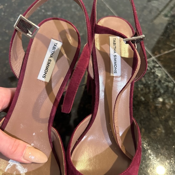 Tabatha Simmons platforms suede - Picture 3 of 5